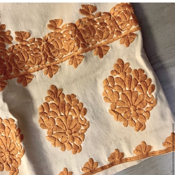 Anthropologie Embroidered Pencil Skirt. - Picture 7 of 9